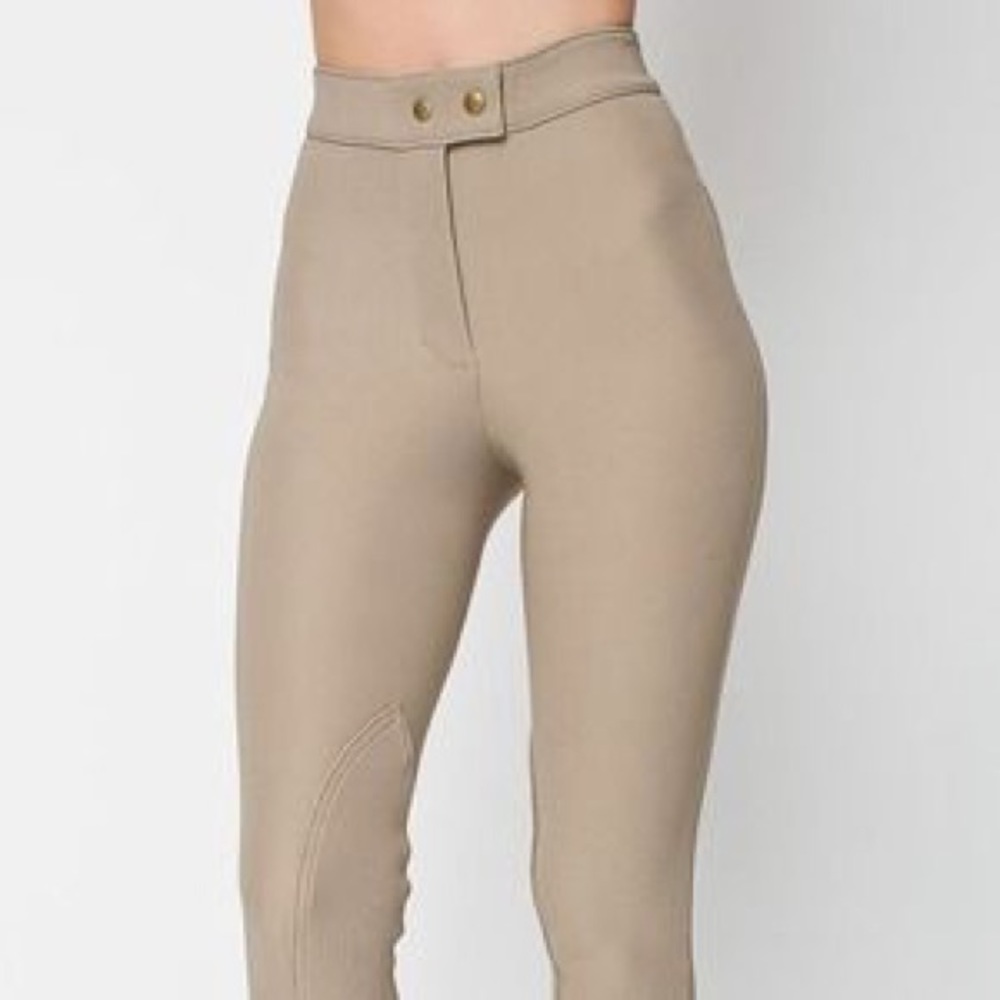 American apparel riding pants